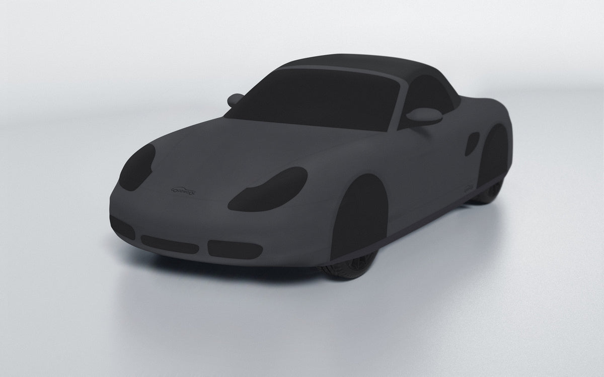 Goodwool tailor-made car cover for Porsche Boxster S (986.1) — Grey 790