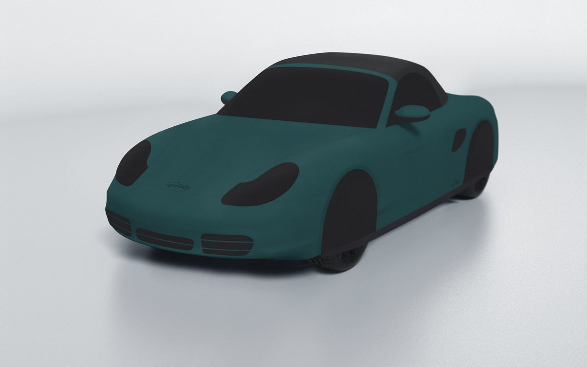 Goodwool tailor-made car cover for Porsche Boxster S (986.2) — Green 480