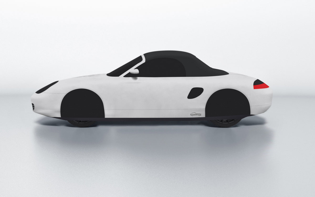 Goodwool tailor-made car cover for Porsche Boxster (986.2) — Grey 710