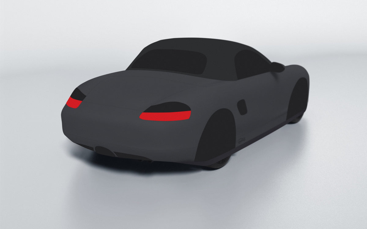 Goodwool tailor-made car cover for Porsche Boxster (986.2) — Grey 790