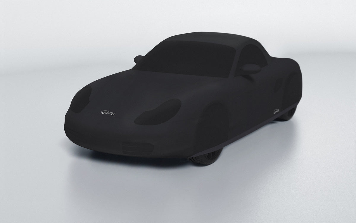 Goodwool tailor-made car cover for Porsche Boxster (986.2) — Black 850