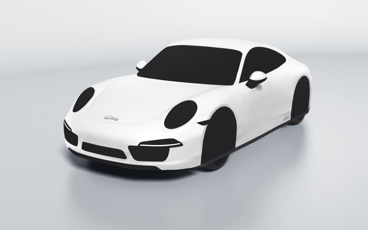 Goodwool tailor-made car cover for Porsche 911 (991.1) Carrera 4S — White 010