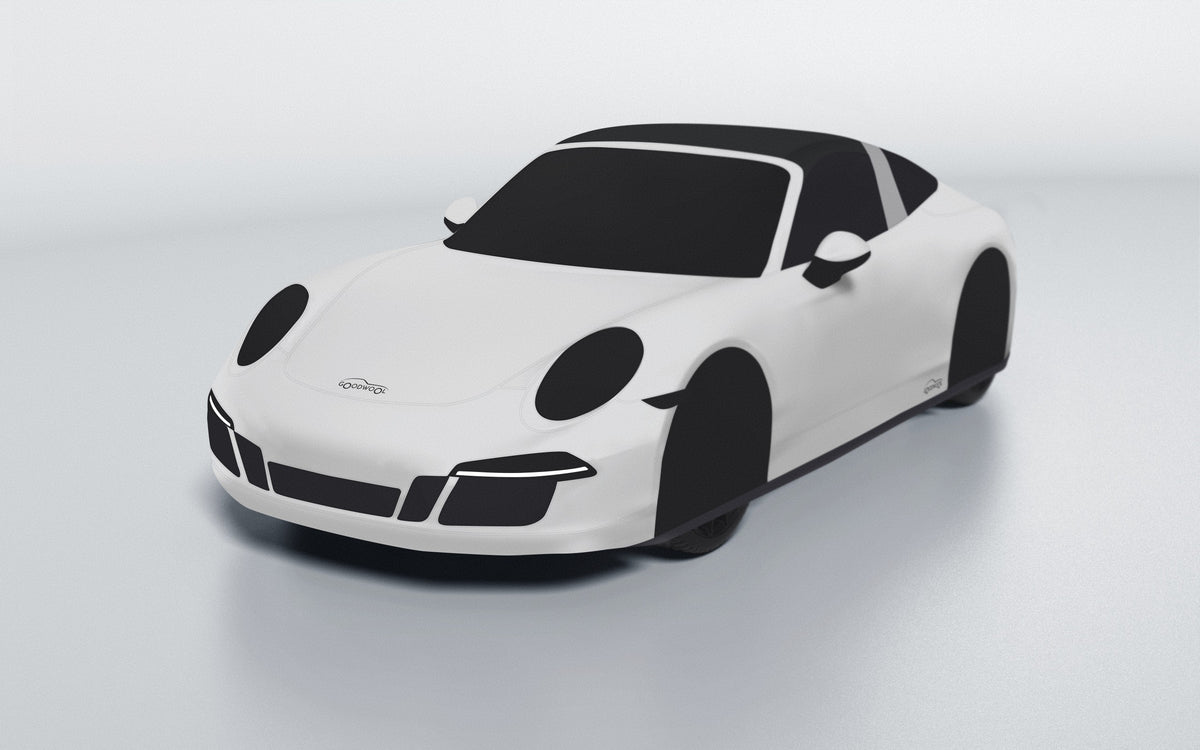 Goodwool tailor-made car cover for Porsche 911 (991.1) Targa 4 GTS — Grey 710