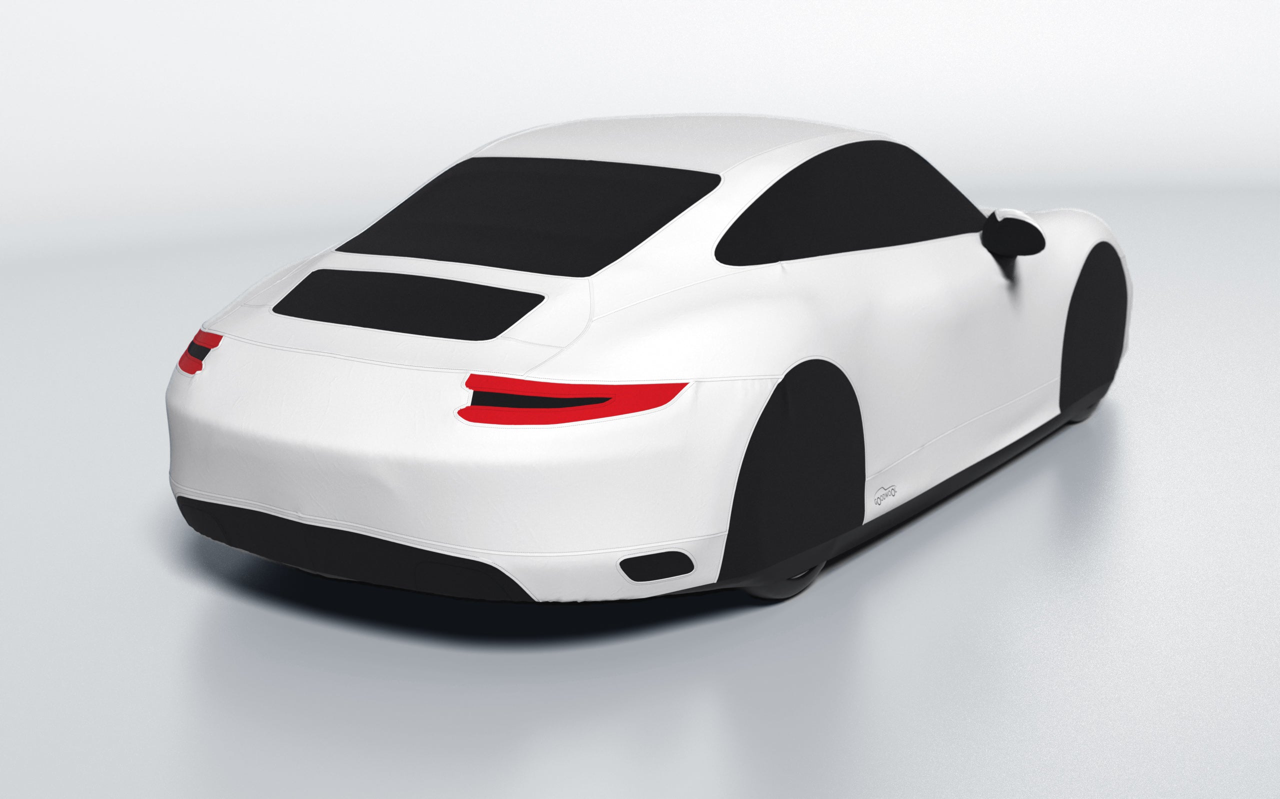 Goodwool tailor-made car cover for Porsche 911 (991.2) Carrera S — White 010