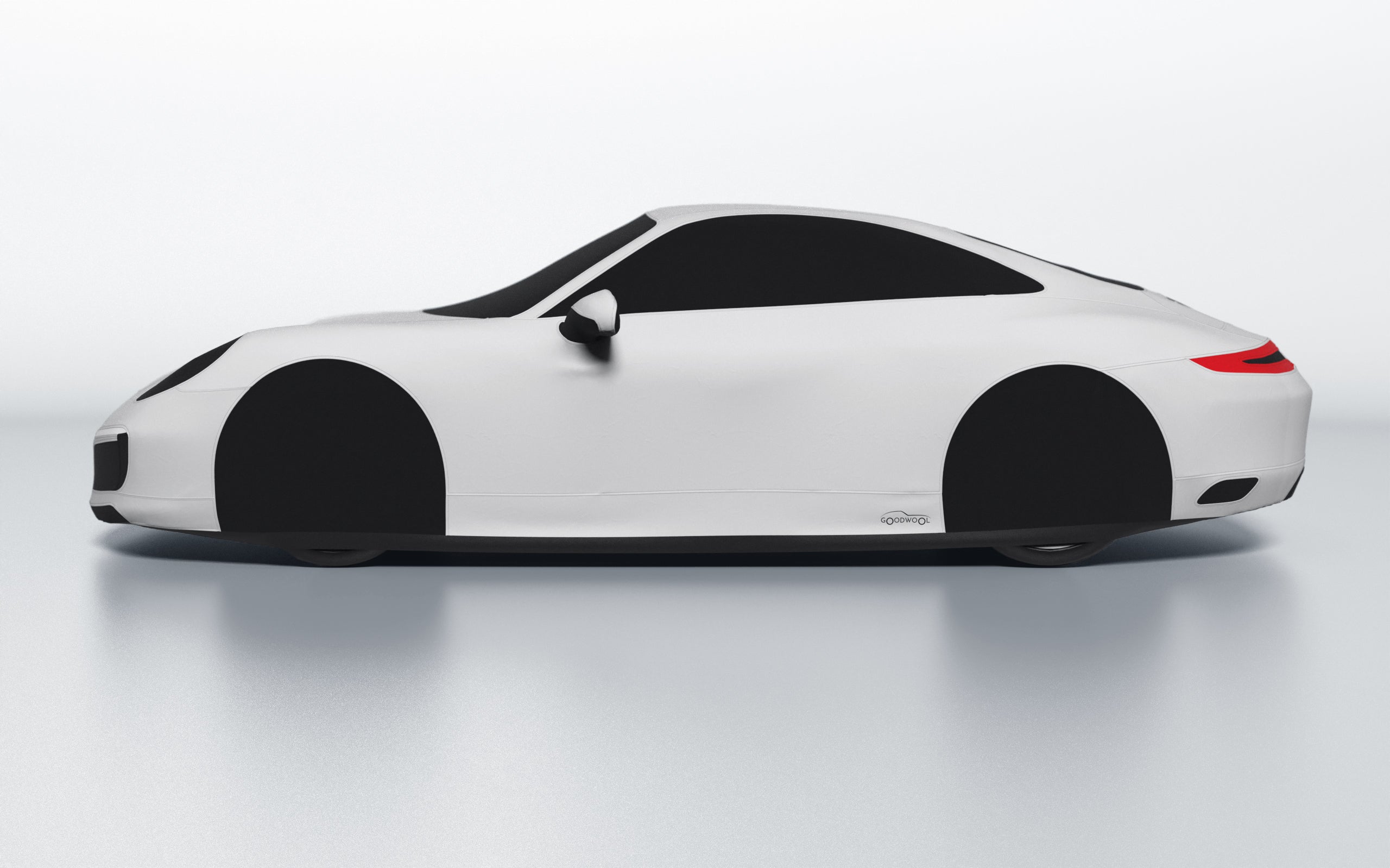 Goodwool tailor-made car cover for Porsche 911 (991.2) Carrera S — Grey 710