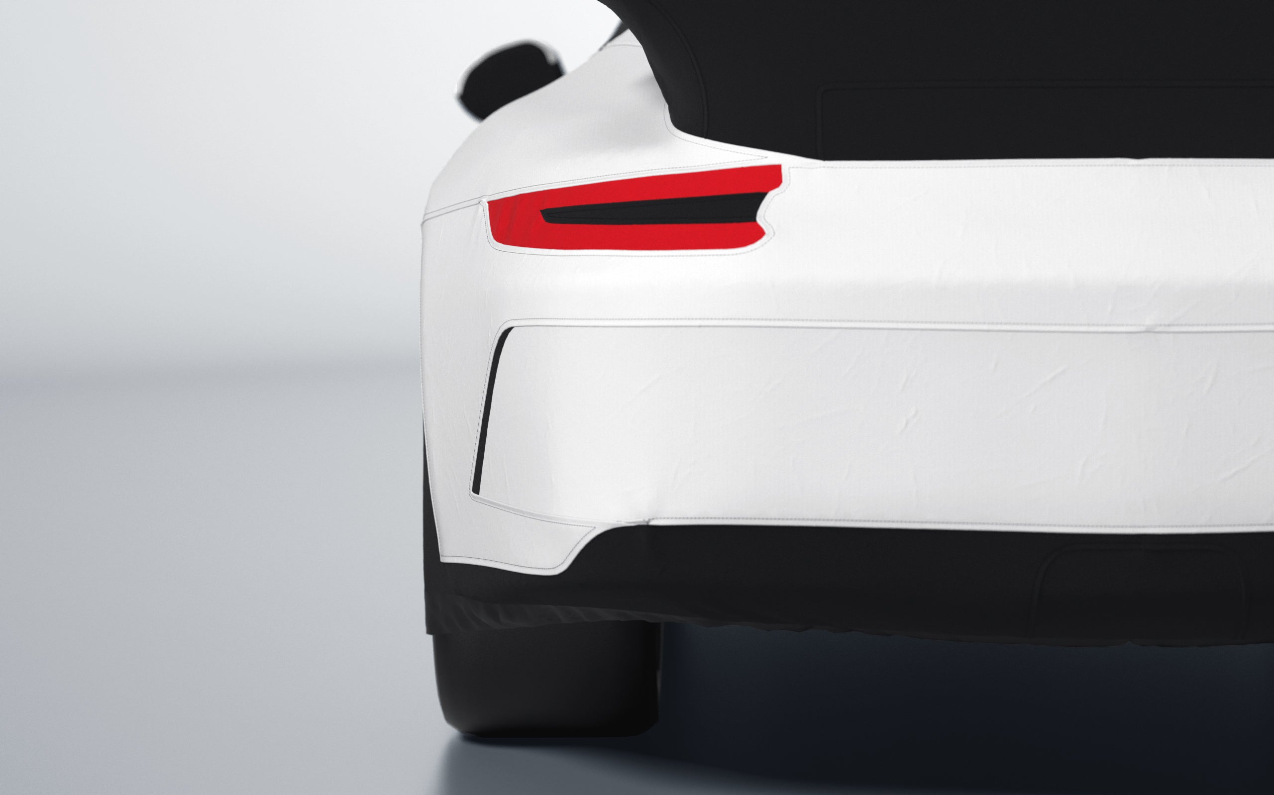 Goodwool tailor-made car cover for Porsche 911 (991.2) GT3 — White 010