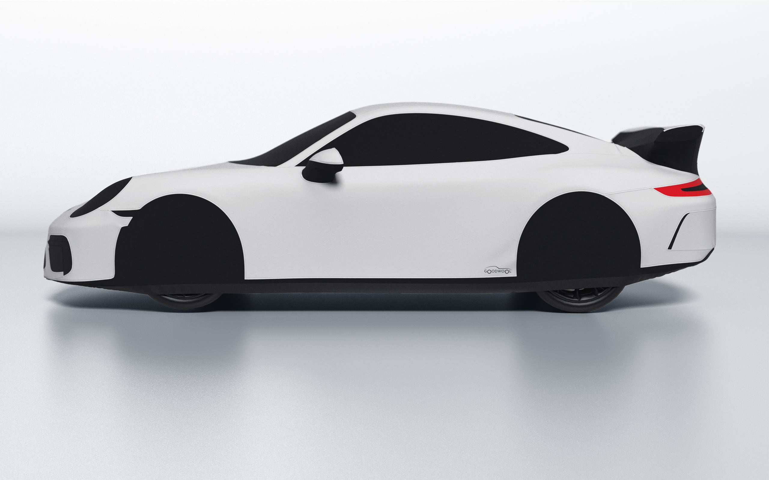 Goodwool tailor-made car cover for Porsche 911 (991.2) GT3 — Grey 710
