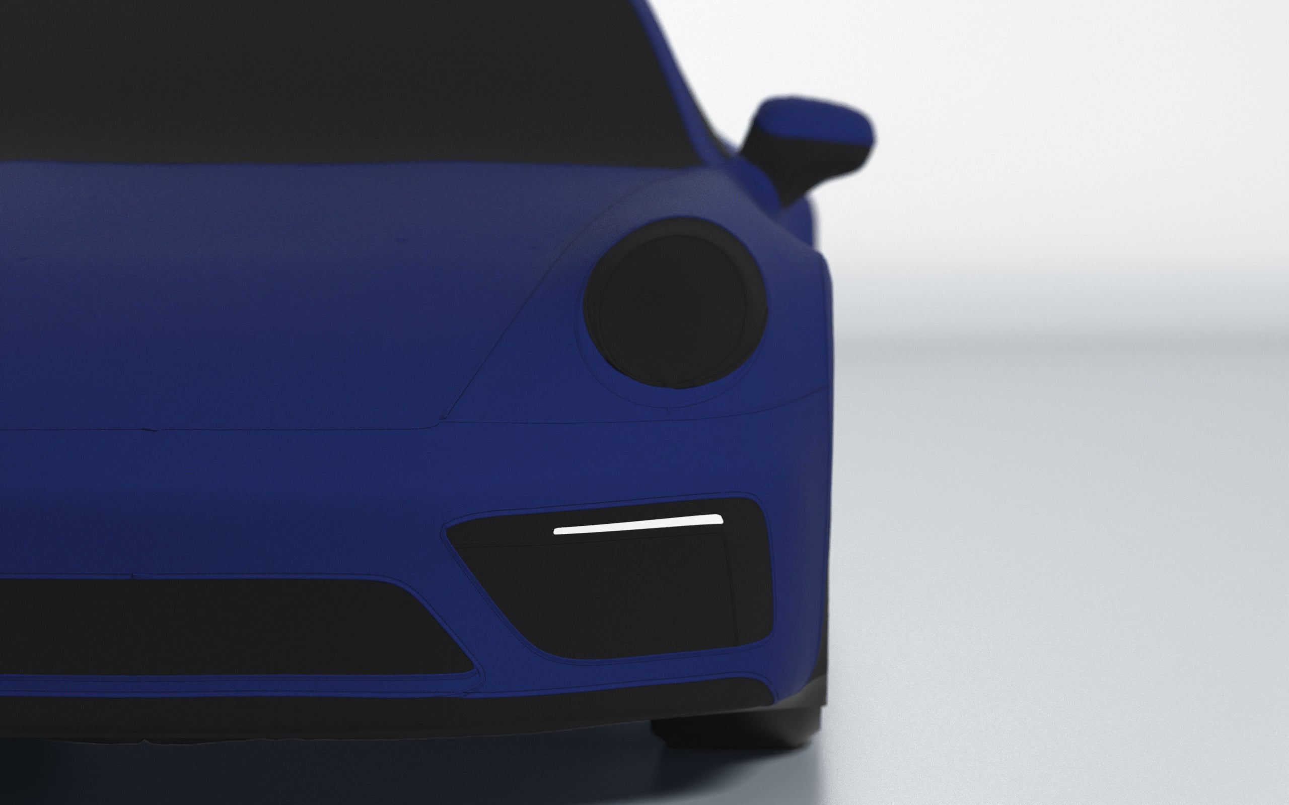 Goodwool tailor-made car cover for Porsche 911 (992.1) Carrera GTS — Blue 580