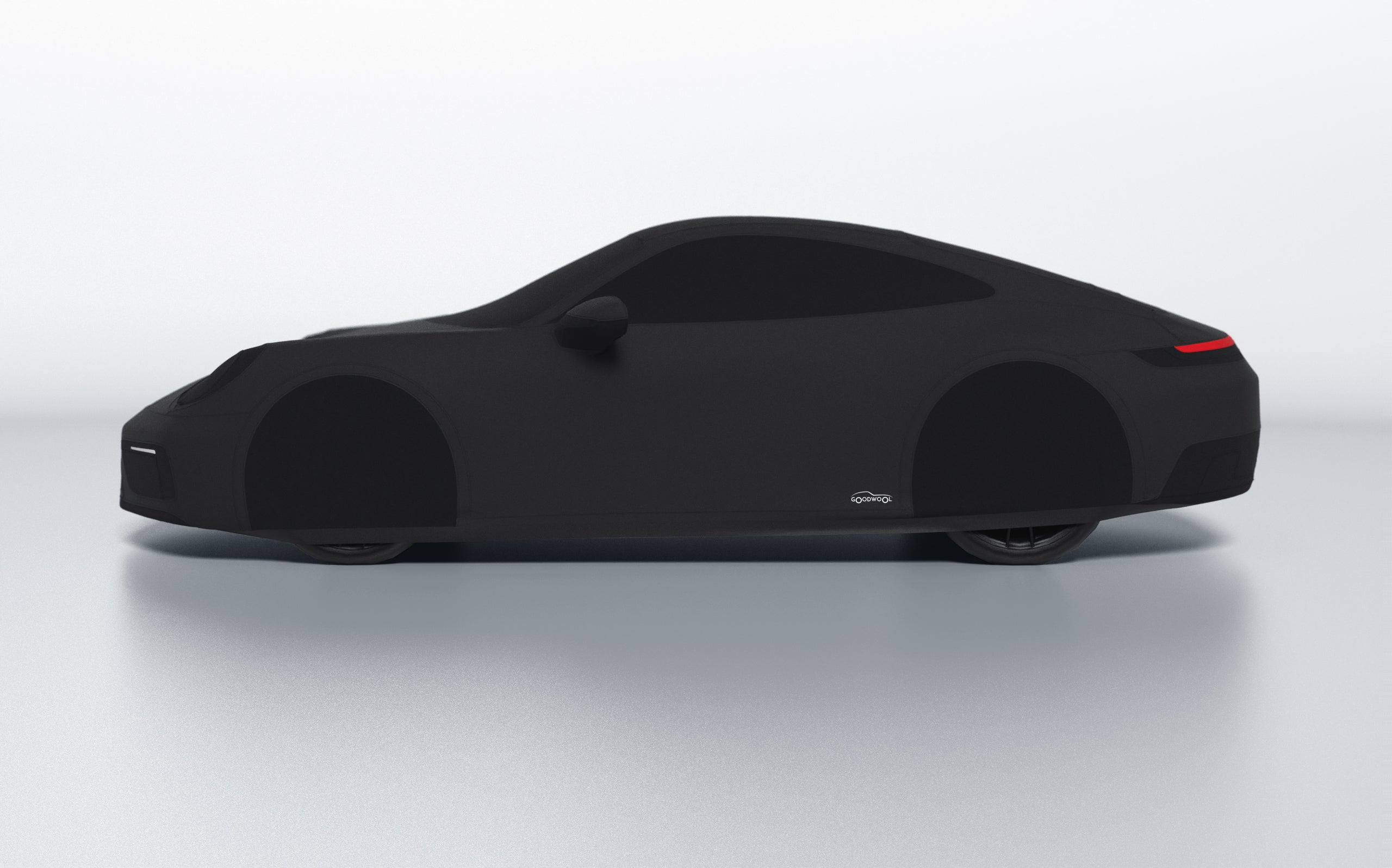 Goodwool tailor-made car cover for Porsche 911 (992.1) Carrera GTS — Black 850