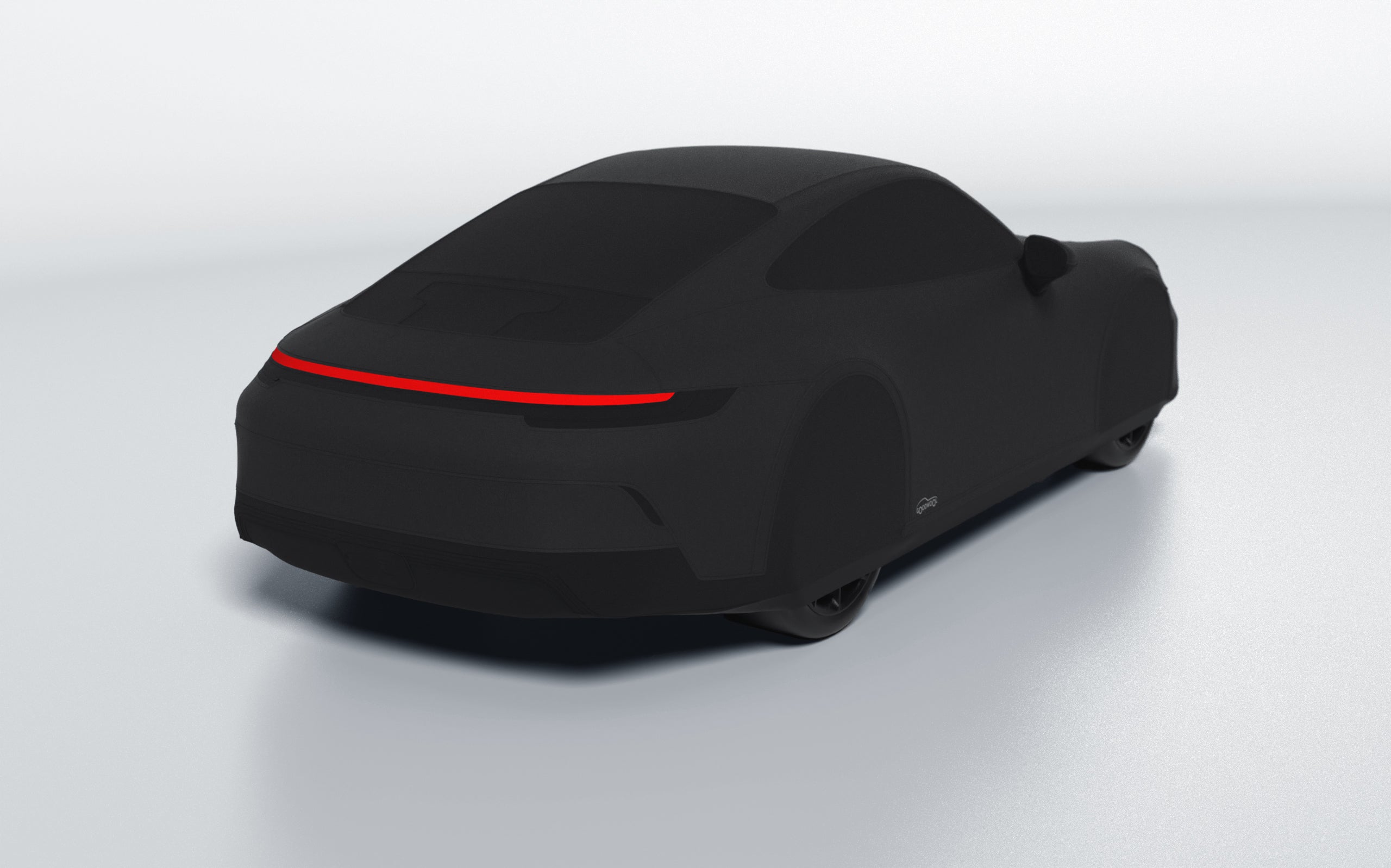 Goodwool tailor-made car cover for Porsche 911 (992.1) GT3 Touring — Black 850
