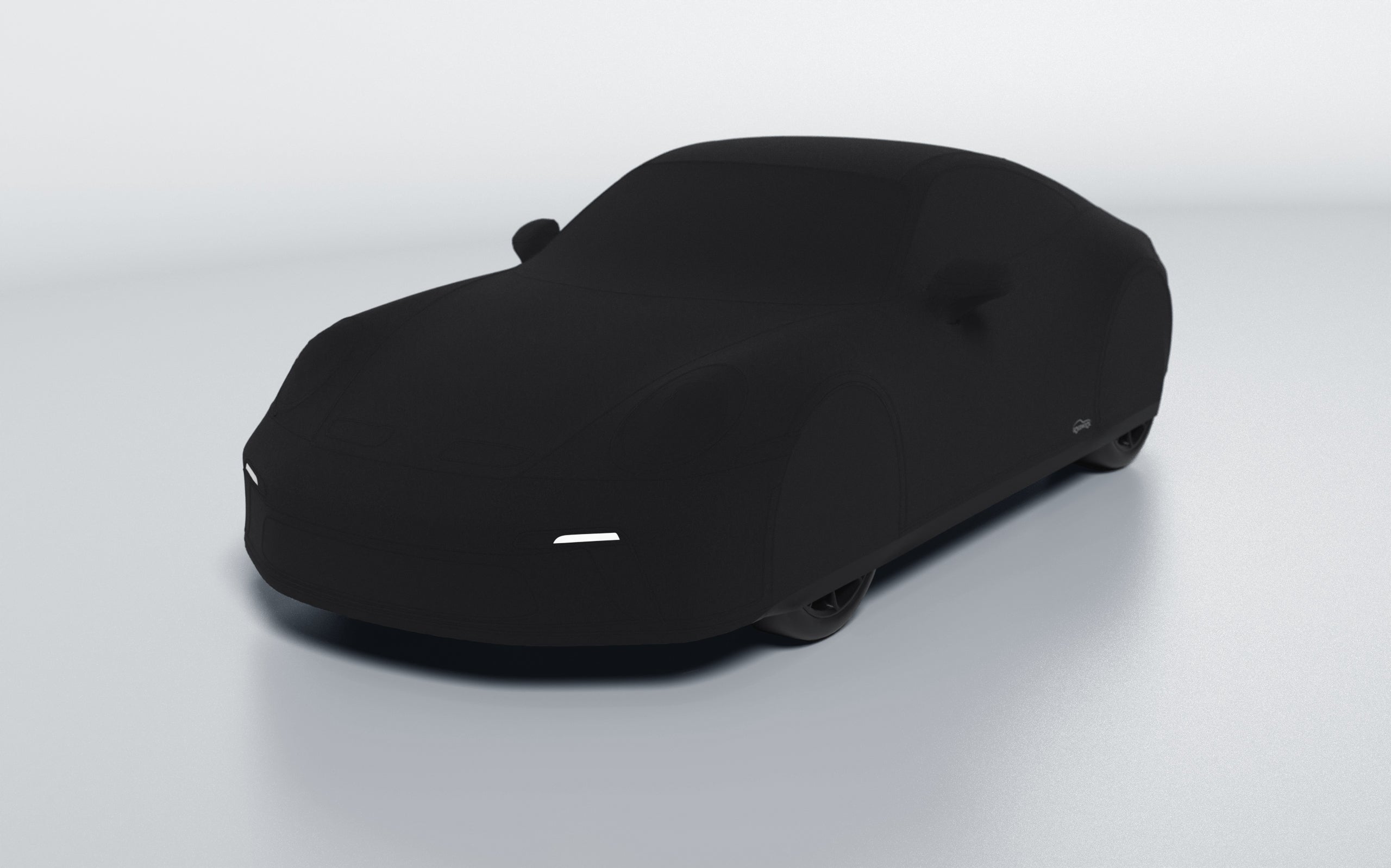 Goodwool tailor-made car cover for Porsche 911 (992.1) GT3 Touring — Black 890