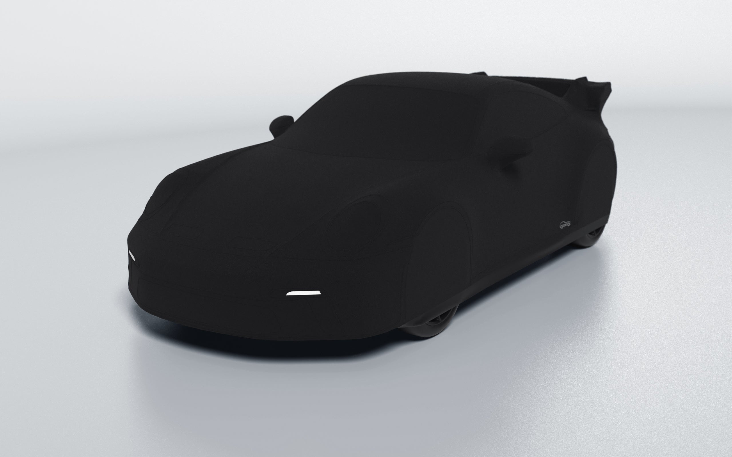 Goodwool tailor-made car cover for Porsche 911 (992.1) GT3 — Black 890
