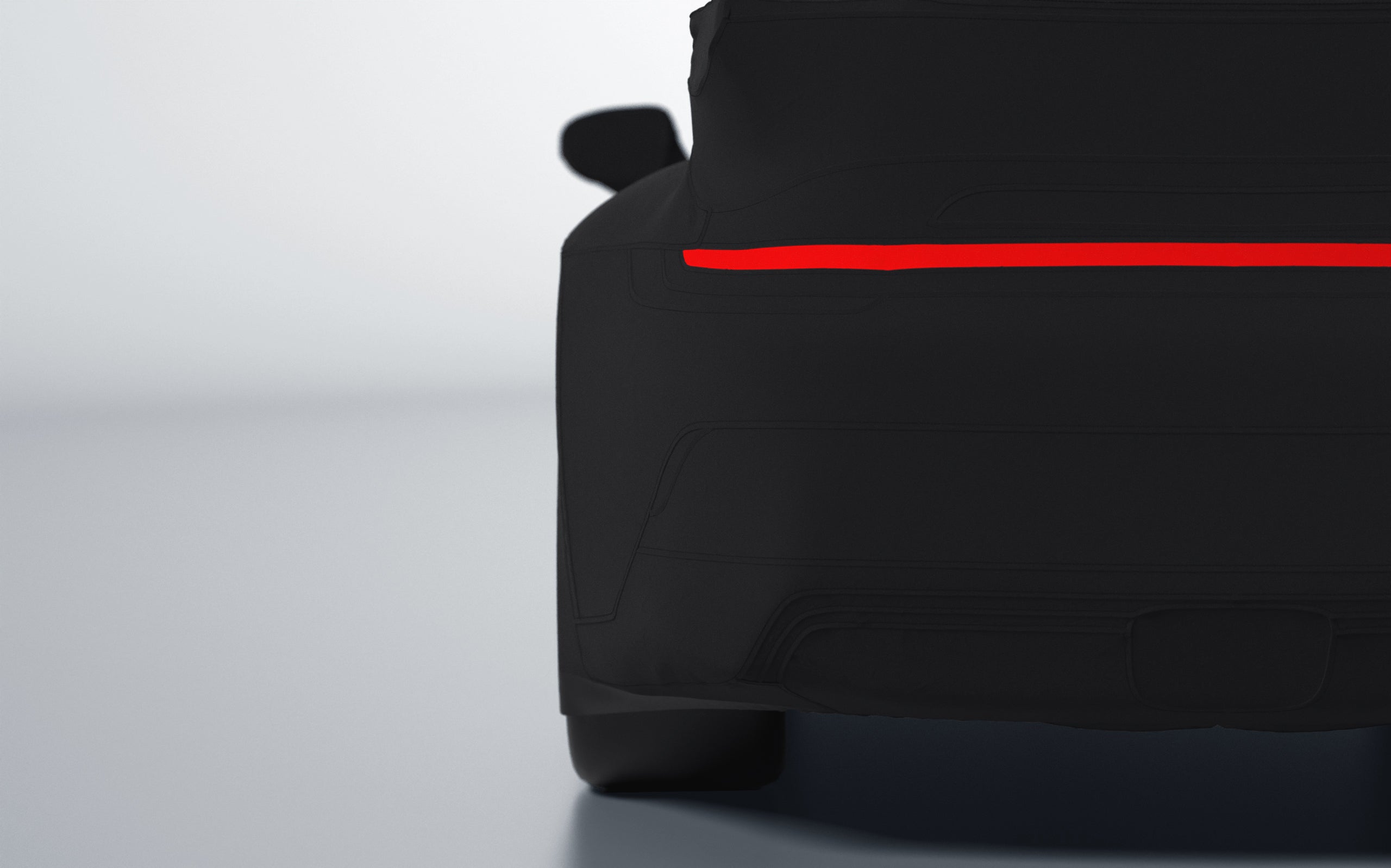 Goodwool tailor-made car cover for Porsche 911 (992.1) GT3 — Black 890