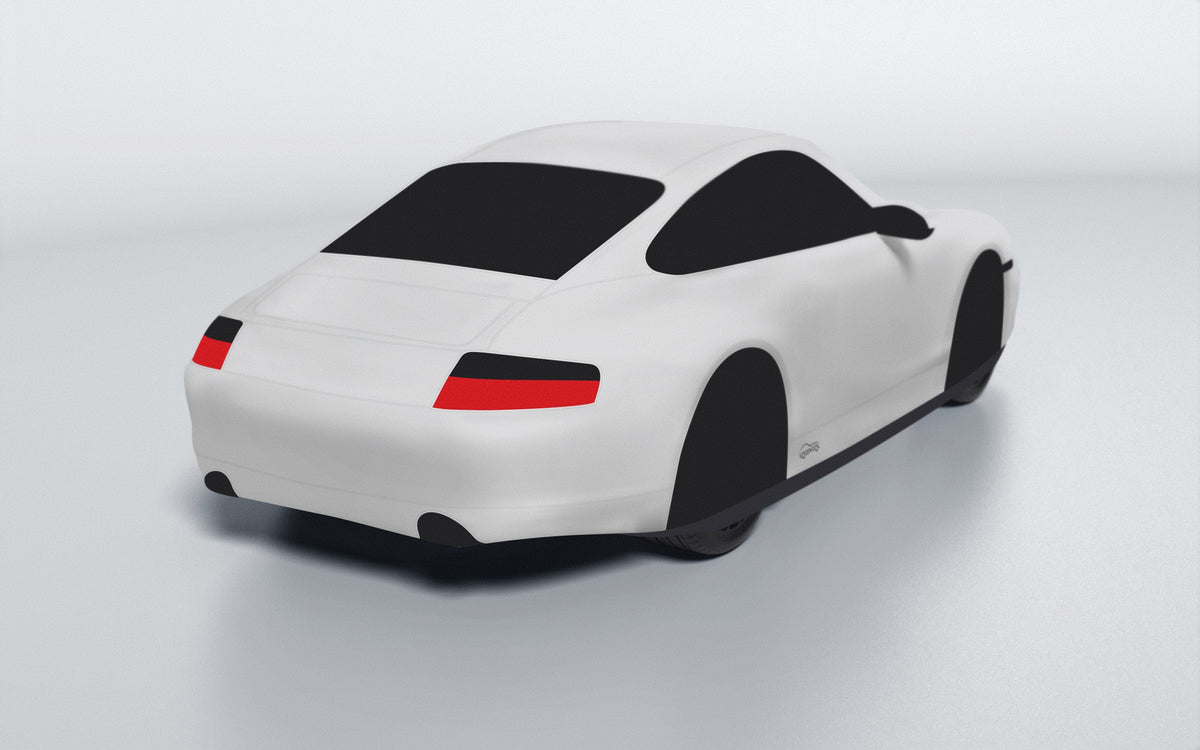 Goodwool tailor-made car cover for Porsche 911 (996.1) Carrera 4 — Grey 710