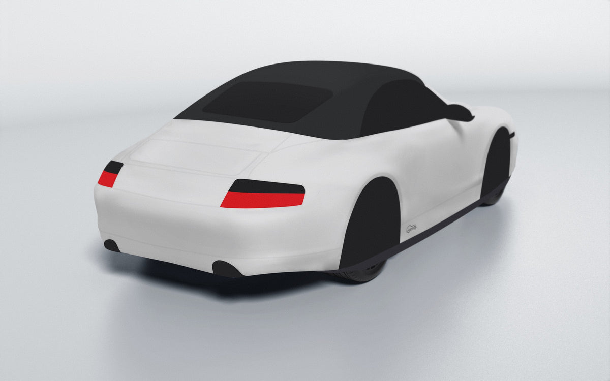 Goodwool tailor-made car cover for Porsche 911 (996.1) Carrera Cabriolet — Grey 710