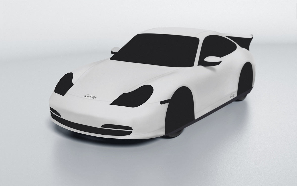 Goodwool tailor-made car cover for Porsche 911 (996.1) GT3 — Grey 710