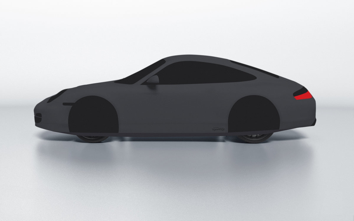 Goodwool tailor-made car cover for Porsche 911 (996.2) Carrera — Grey 790