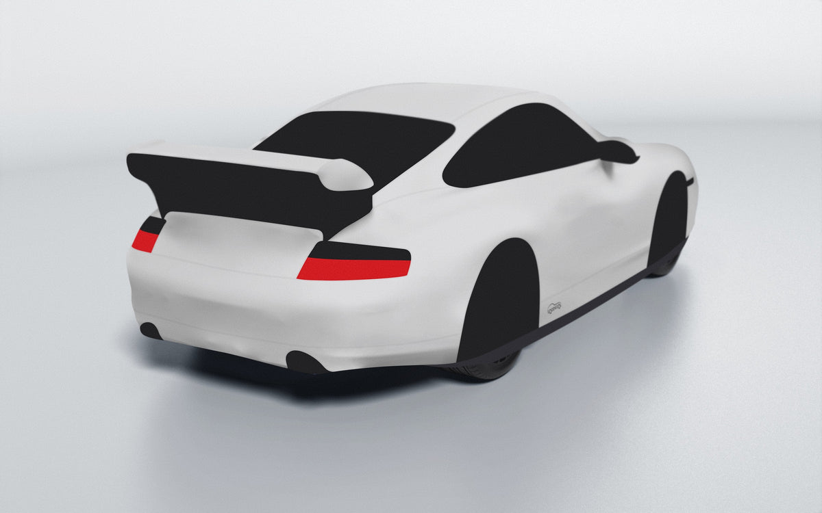 Goodwool tailor-made car cover for Porsche 911 (996.2) GT3 RS — Grey 710