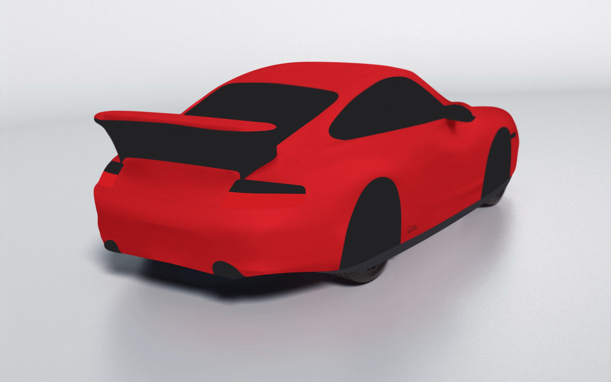 Goodwool tailor-made car cover for Porsche 911 (996.2) GT3 — Red 150