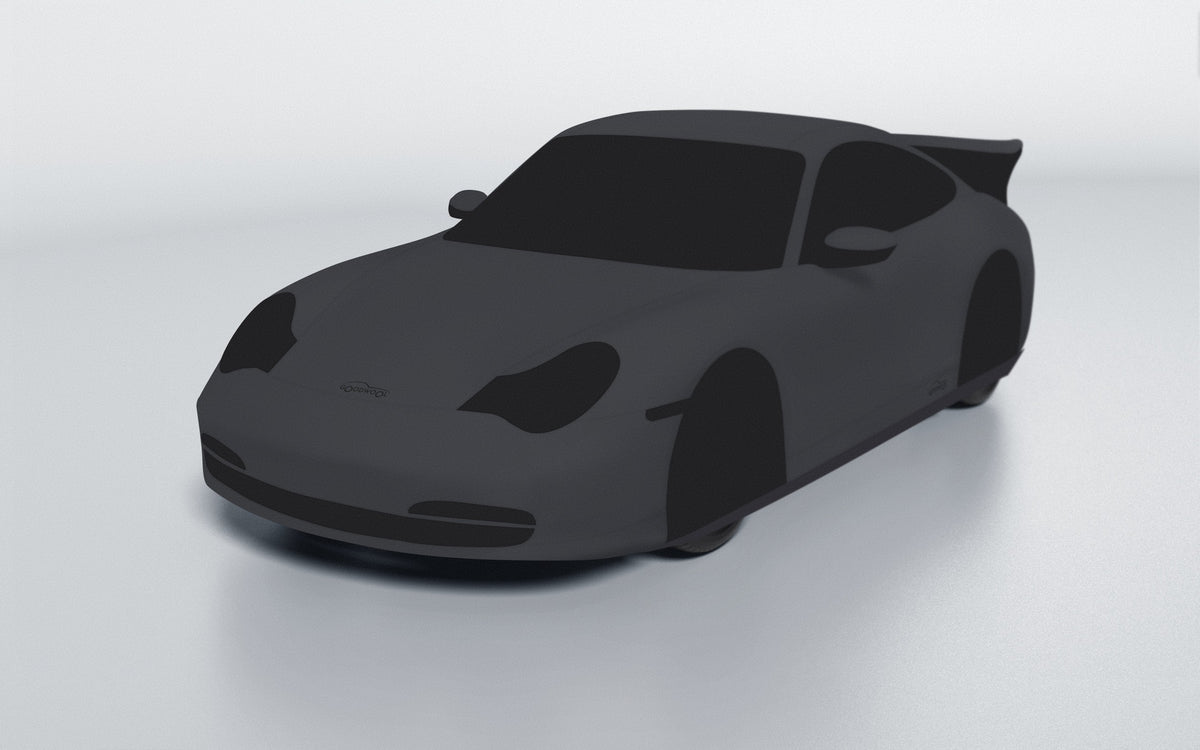 Goodwool tailor-made car cover for Porsche 911 (996.2) GT3 — Grey 790