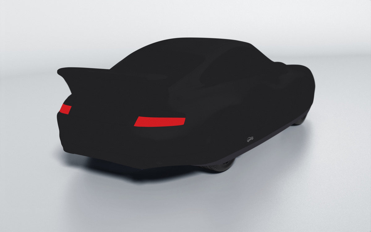 Goodwool tailor-made car cover for Porsche 911 (996.2) GT3 — Black 890