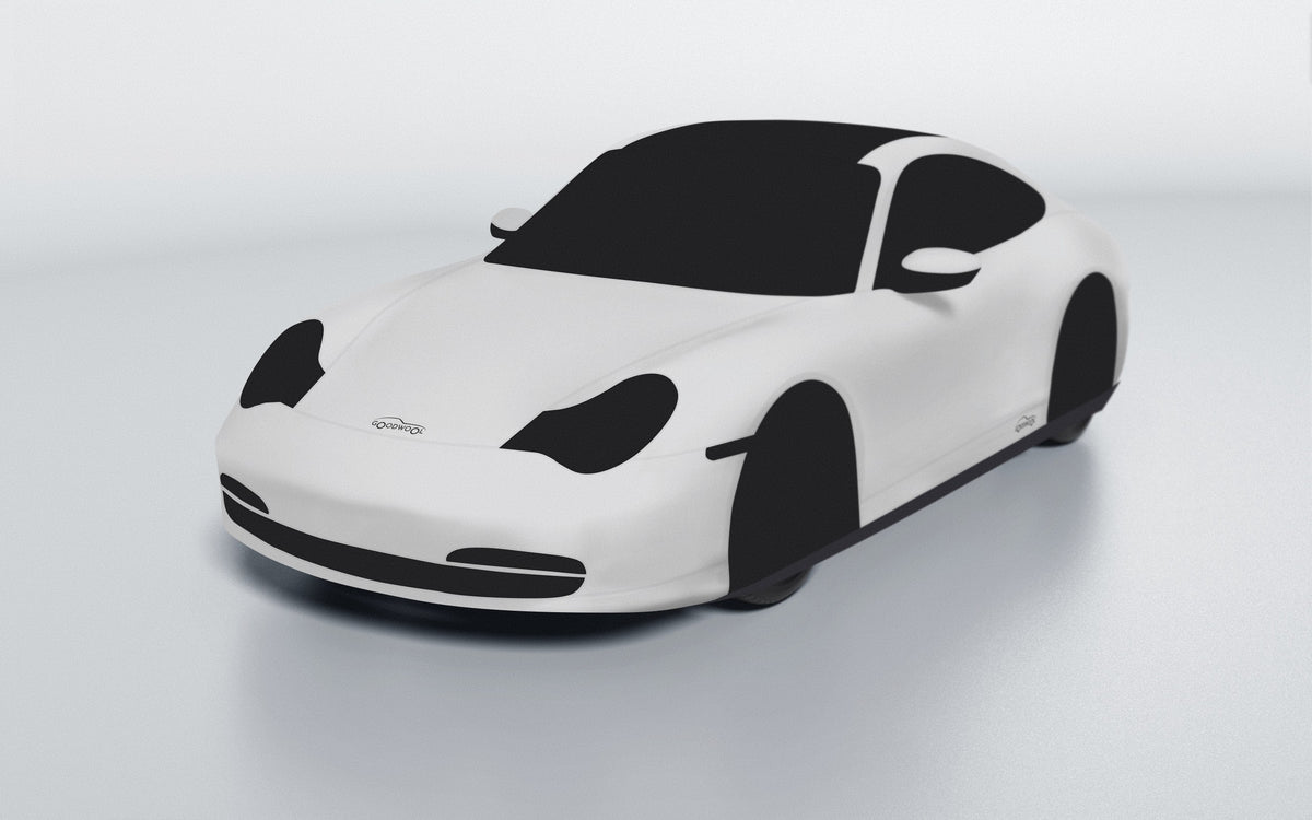 Goodwool tailor-made car cover for Porsche 911 (996.2) Targa — Grey 710