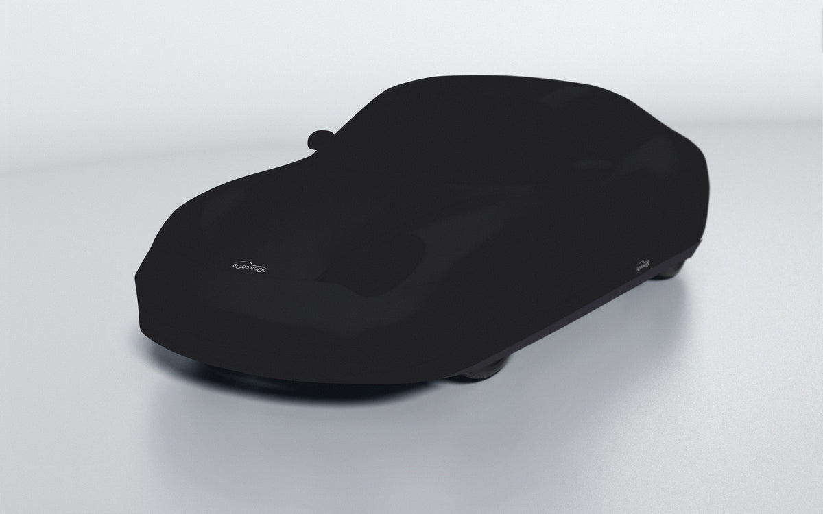 Goodwool tailor-made car cover for Porsche 911 (996.2) Targa — Black 890