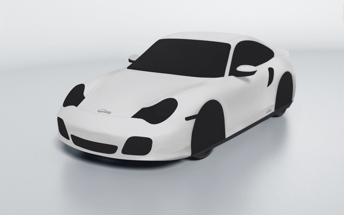 Goodwool tailor-made car cover for Porsche 911 (996.2) Turbo S — Grey 710