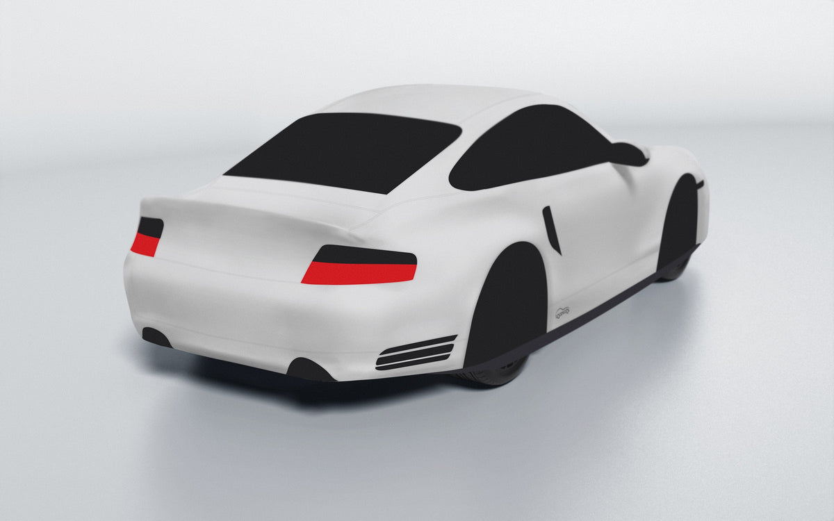 Goodwool tailor-made car cover for Porsche 911 (996.2) Turbo — Grey 710