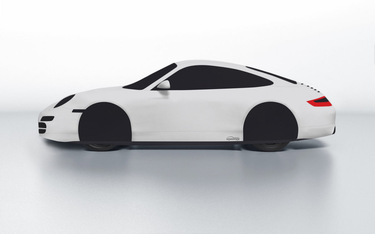 Goodwool tailor-made car cover for Porsche 911 (997.1) Carrera — Grey 710