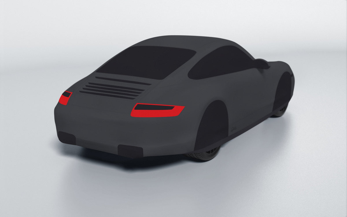 Goodwool tailor-made car cover for Porsche 911 (997.1) Carrera — Grey 790