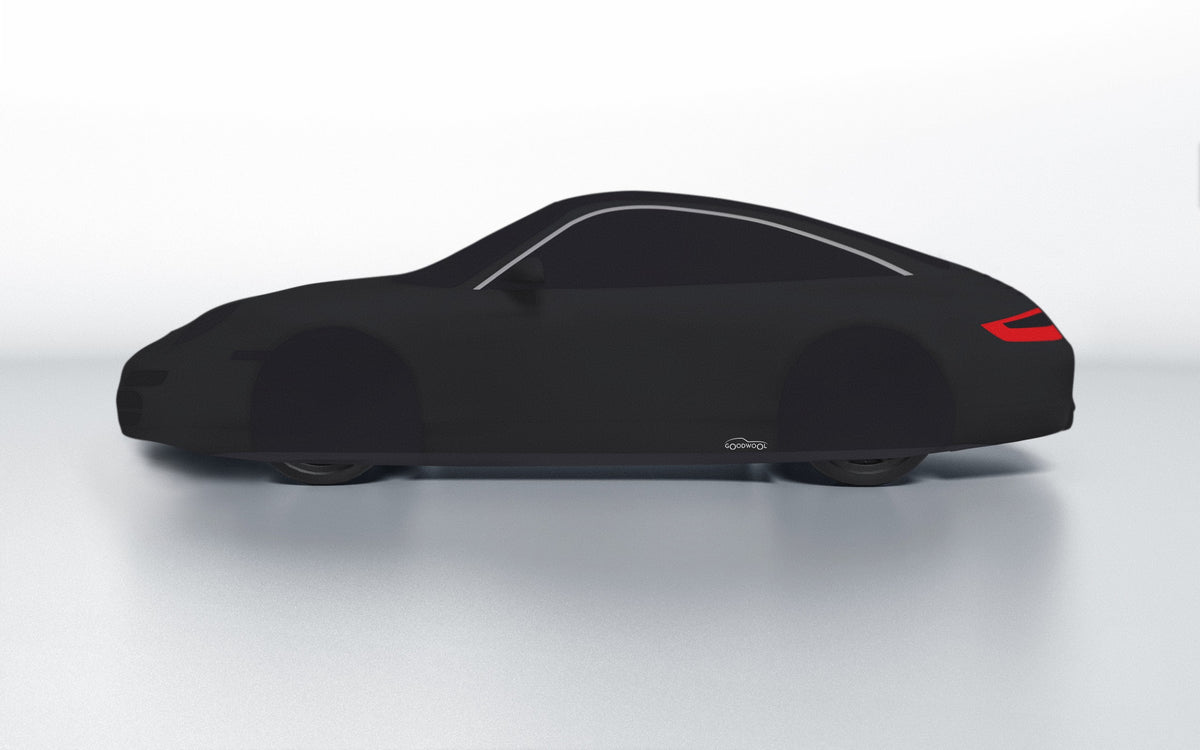 Goodwool tailor-made car cover for Porsche 911 (997.1) Targa 4 — Black 850