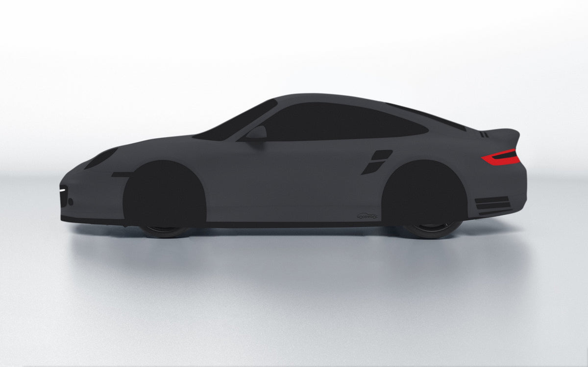 Goodwool tailor-made car cover for Porsche 911 (997.1) Turbo — Grey 790