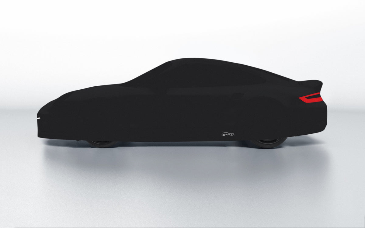 Goodwool tailor-made car cover for Porsche 911 (997.1) Turbo — Black 890