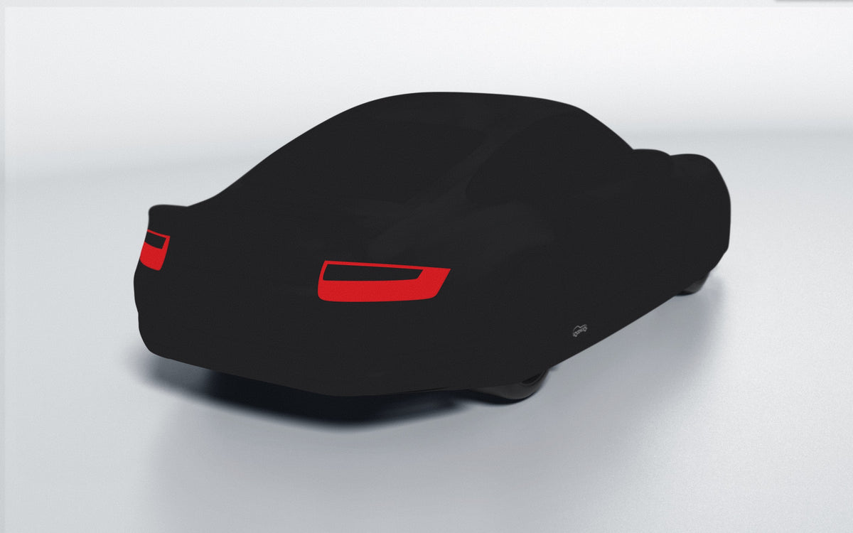 Goodwool tailor-made car cover for Porsche 911 (997.1) Turbo — Black 890