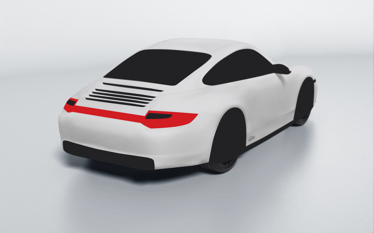 Goodwool tailor-made car cover for Porsche 911 (997.2) Carrera 4 GTS — Grey 710