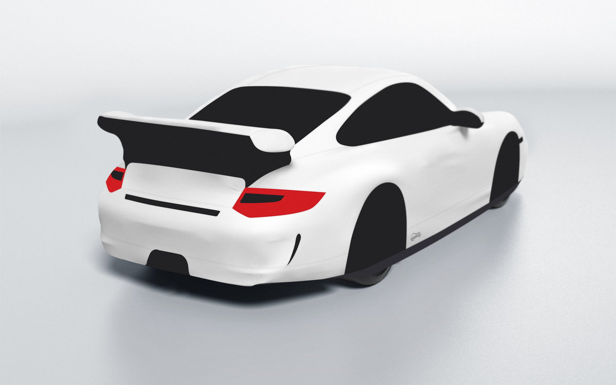 Goodwool tailor-made car cover for Porsche 911 (997.2) GT3 — White 010