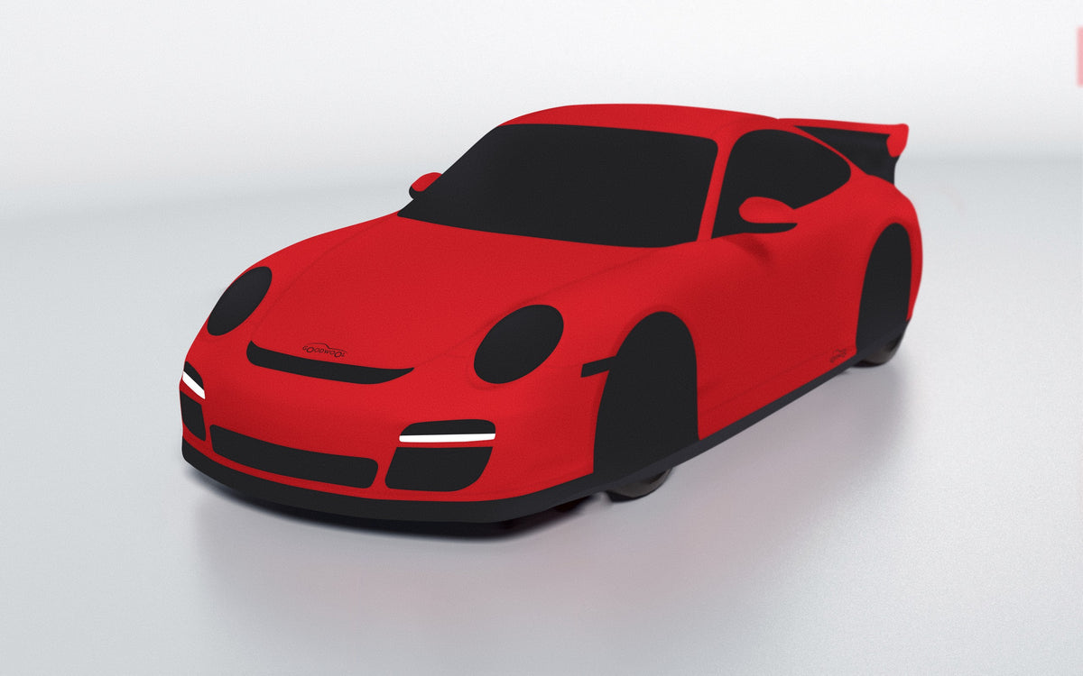 Goodwool tailor-made car cover for Porsche 911 (997.2) GT3 — Red 150