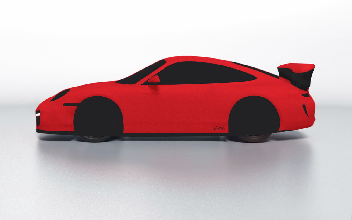 Goodwool tailor-made car cover for Porsche 911 (997.2) GT3 — Red 150