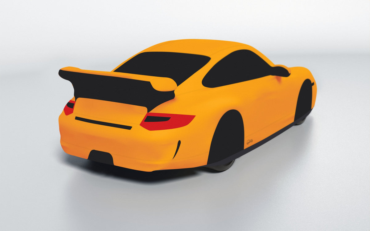 Goodwool tailor-made car cover for Porsche 911 (997.2) GT3 — Orange 280