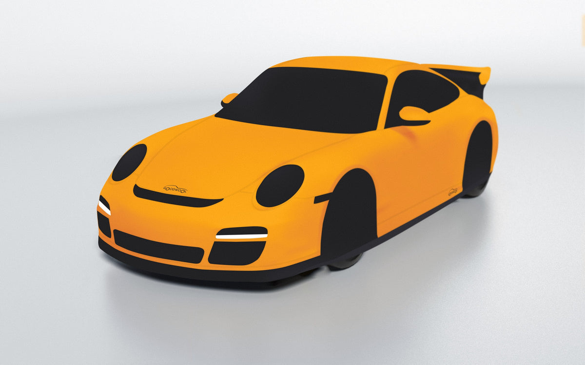 Goodwool tailor-made car cover for Porsche 911 (997.2) GT3 — Orange 280