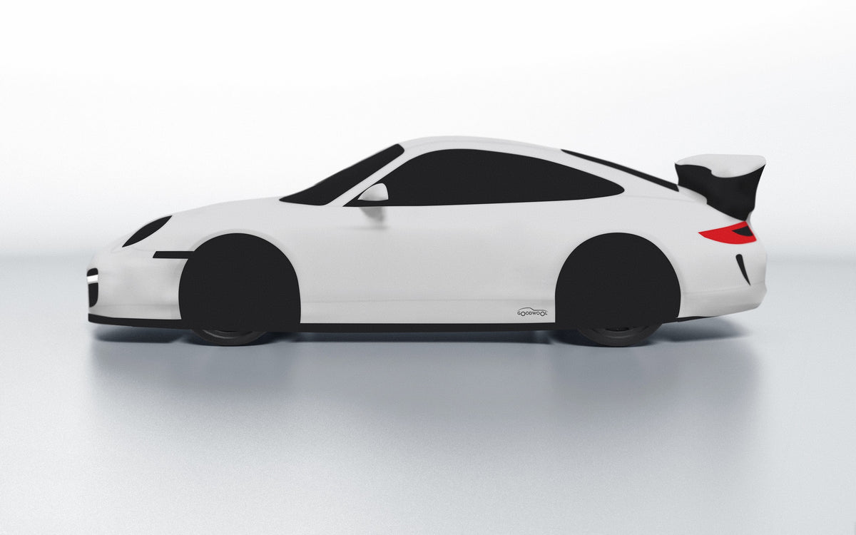 Goodwool tailor-made car cover for Porsche 911 (997.2) GT3 — Grey 710