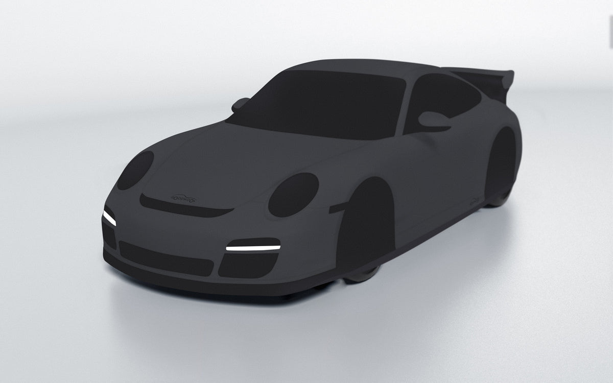 Goodwool tailor-made car cover for Porsche 911 (997.2) GT3 — Grey 790
