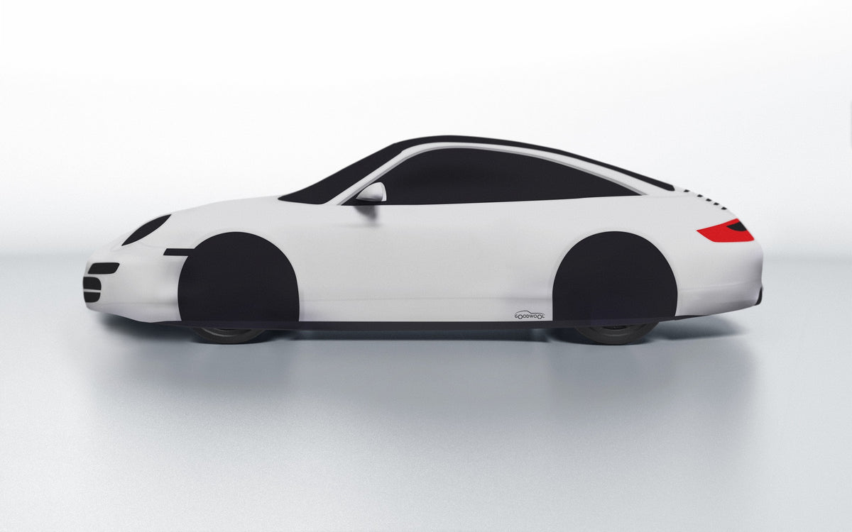 Goodwool tailor-made car cover for Porsche 911 (997.2) Targa 4S — Grey 710