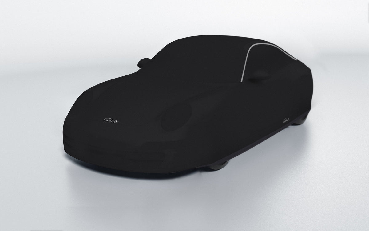 Goodwool tailor-made car cover for Porsche 911 (997.2) Targa 4 — Black 890