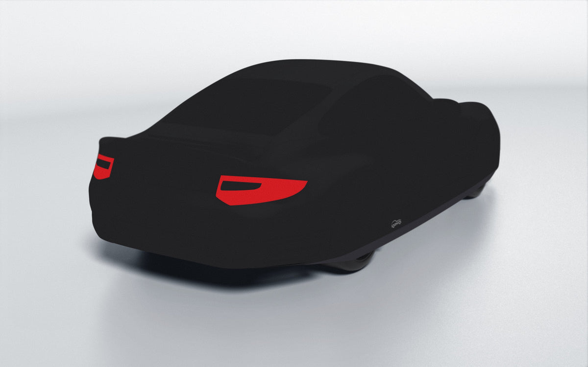 Goodwool tailor-made car cover for Porsche 911 (997.2) Turbo — Black 890