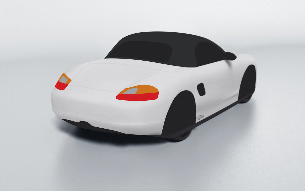 Goodwool tailor-made car cover for Porsche Boxster (986.1) — Grey 710
