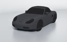 Goodwool tailor-made car cover for Porsche Boxster (986.1) — Grey 790