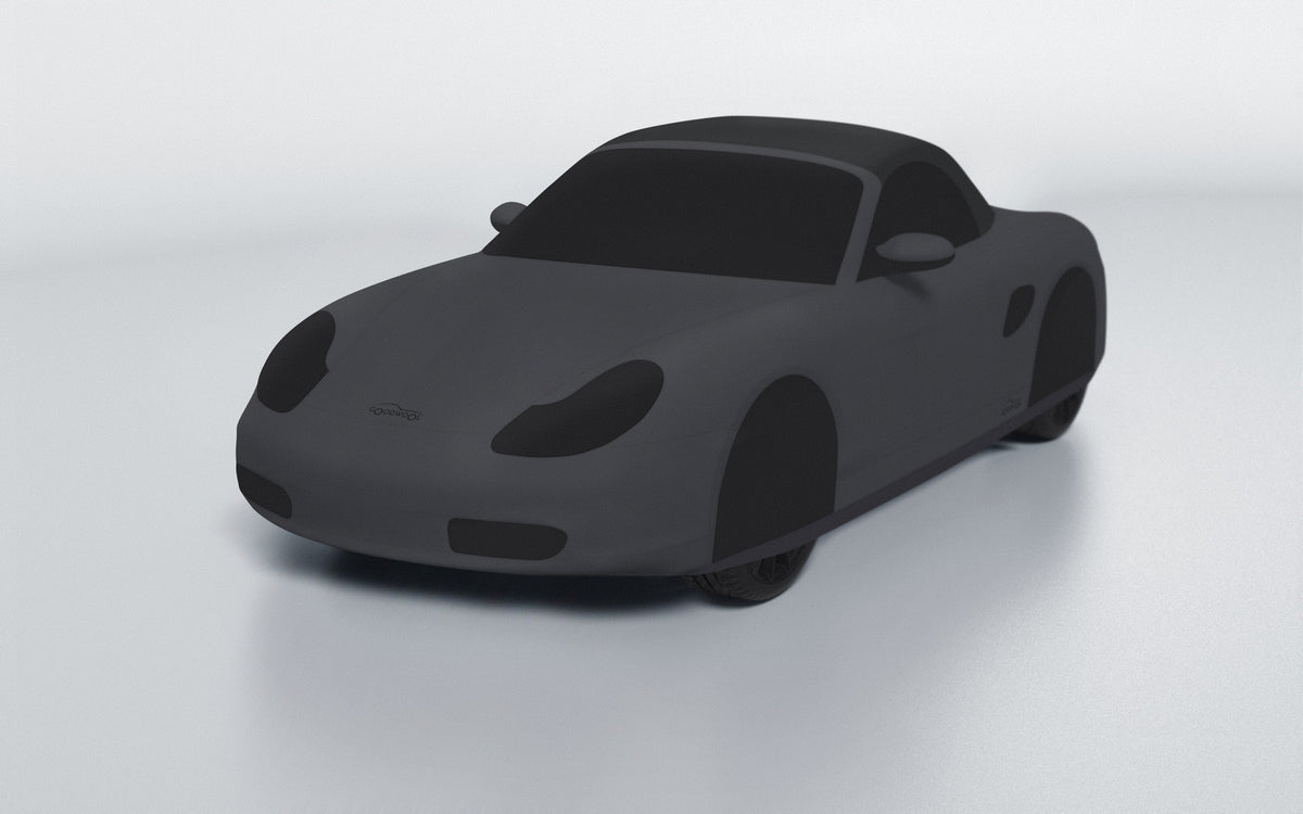 Goodwool tailor-made car cover for Porsche Boxster (986.1) — Grey 790