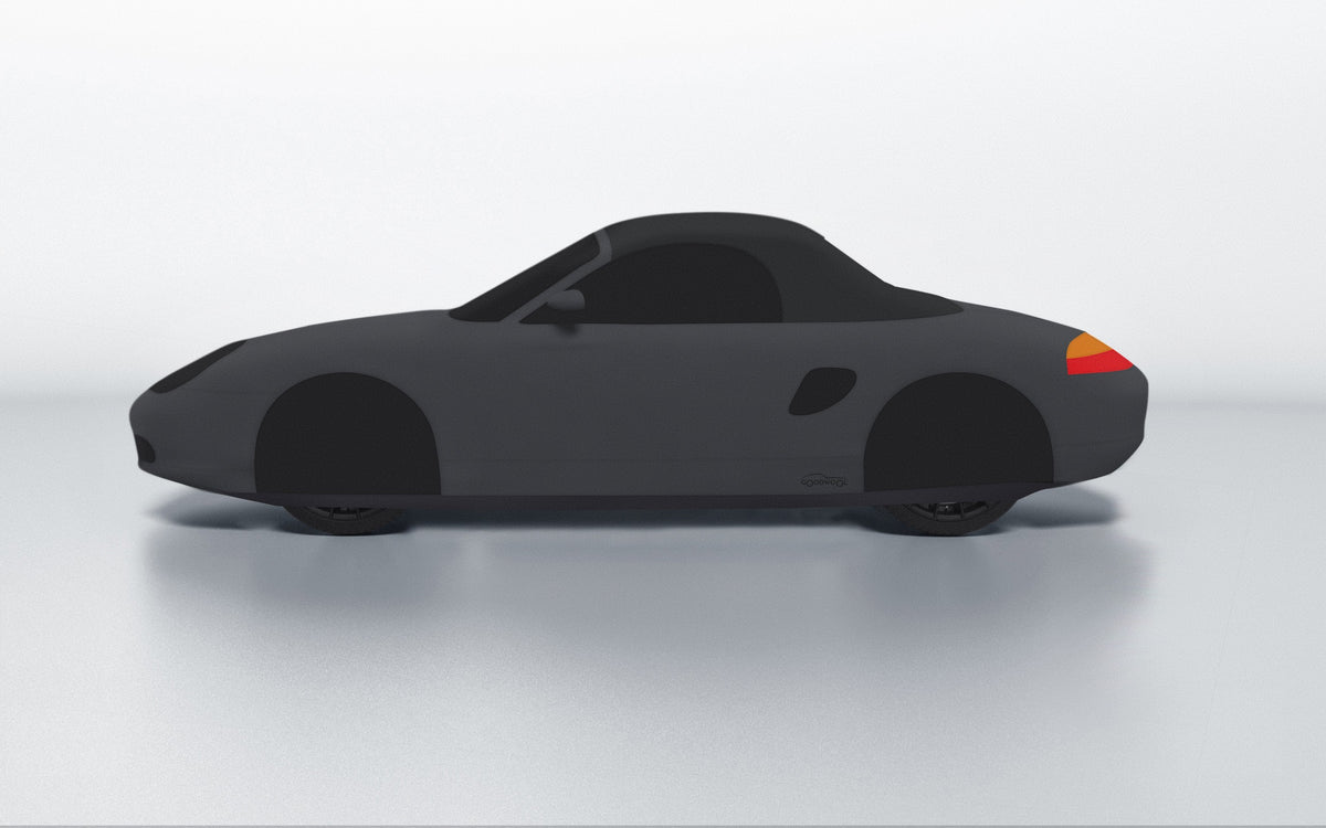 Goodwool tailor-made car cover for Porsche Boxster (986.1) — Grey 790